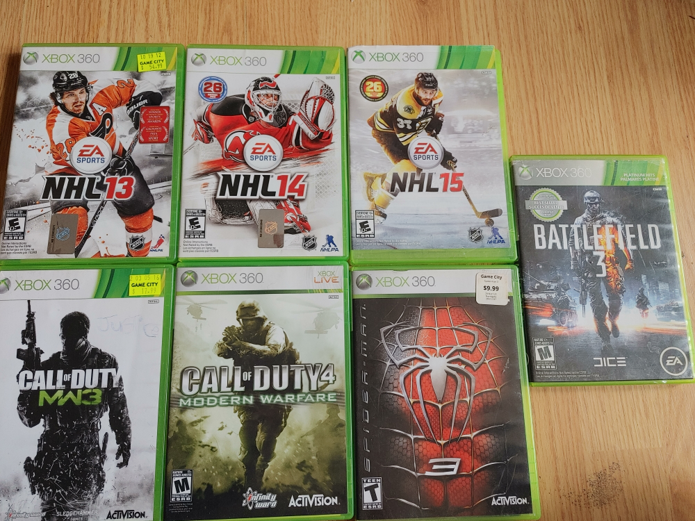 XBOX 360 games thumbnail