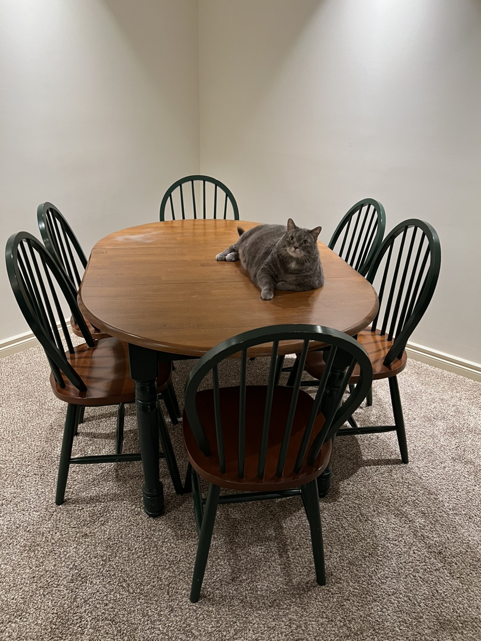 Dining table with seats - photo 2
