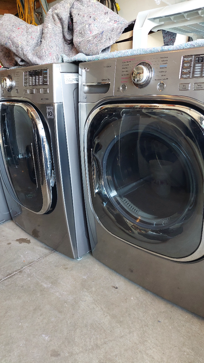 lg washer dryer set