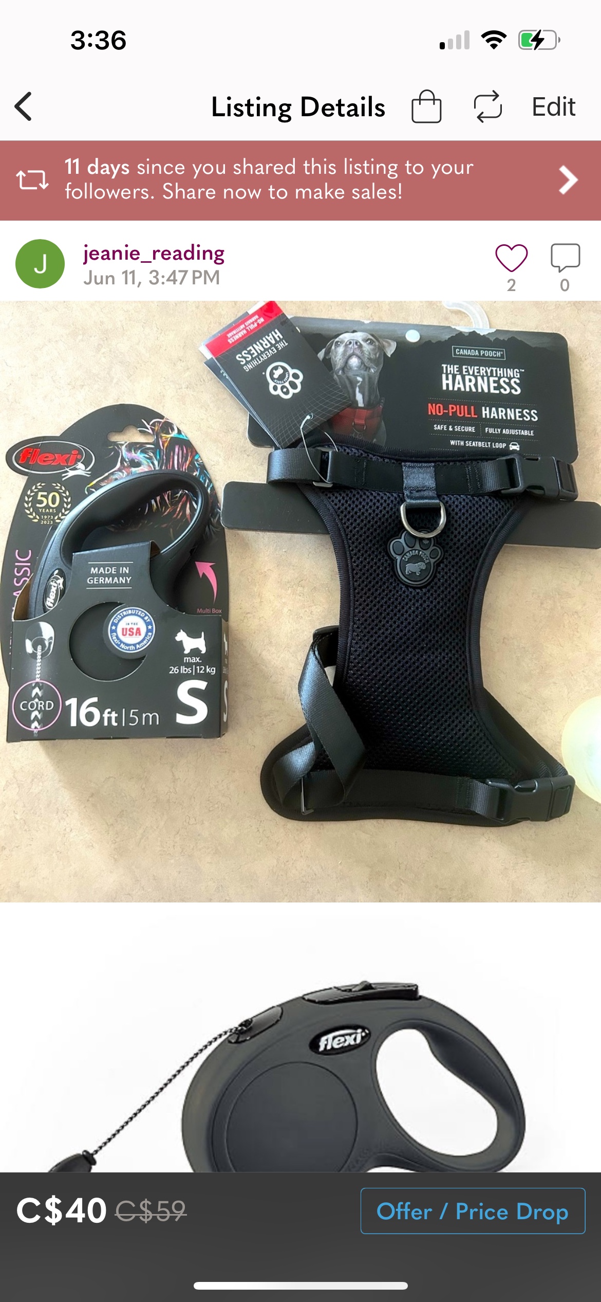 Dog Leash’s me Harness