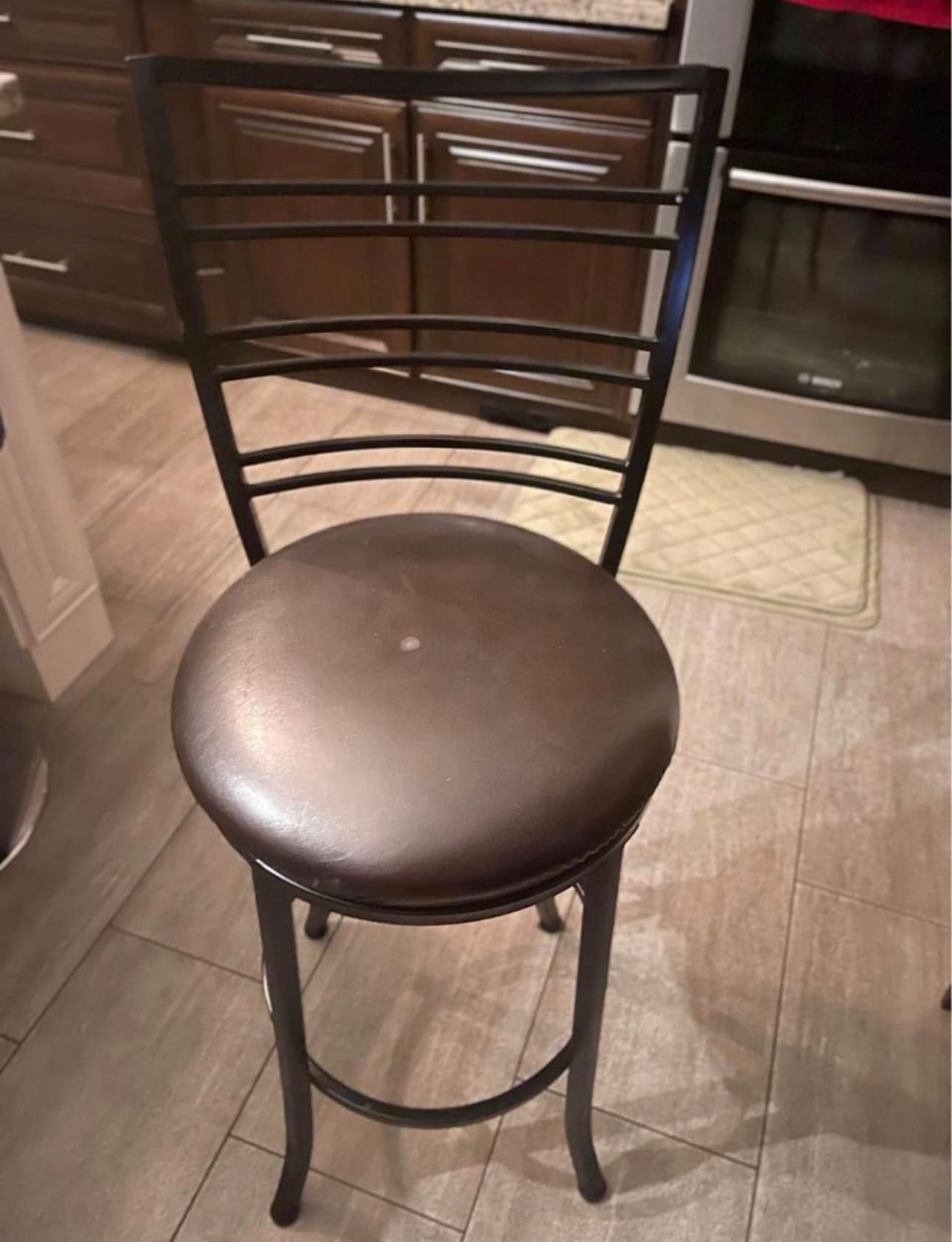 1 Brown Bar Stool ** Must Go** - photo 3