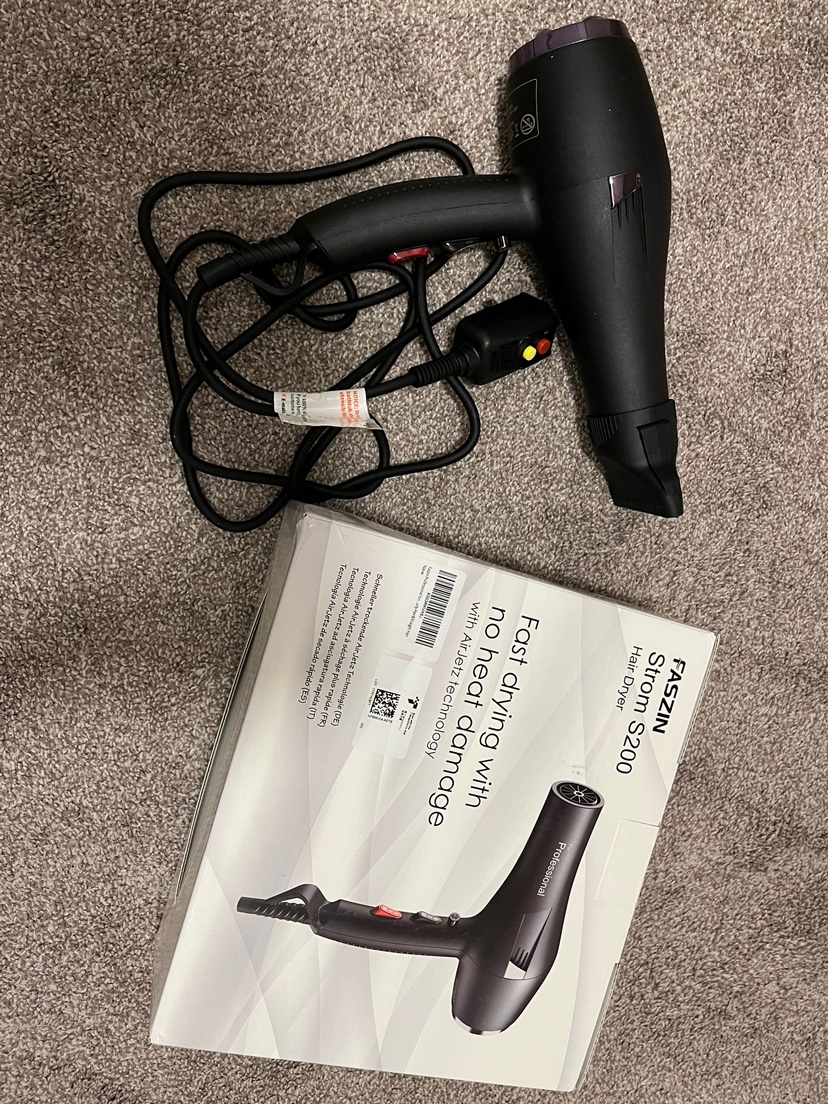 Faszin Ionic Hair Dryer, Professional Ion Blow Dryer, 2200W