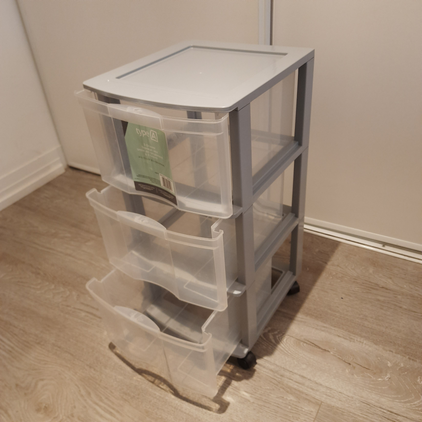 3 Drawer Storage Unit thumbnail