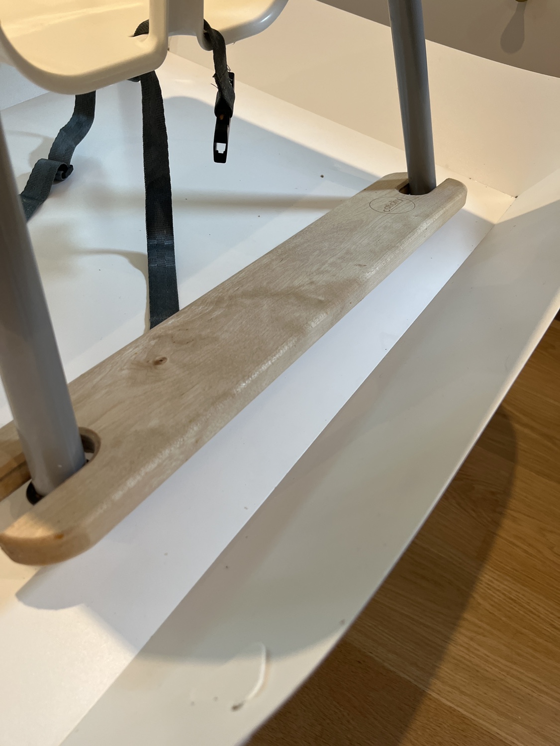 IKEA high chair, tray, catchy footrest and catchy food catcher image indicator(2)