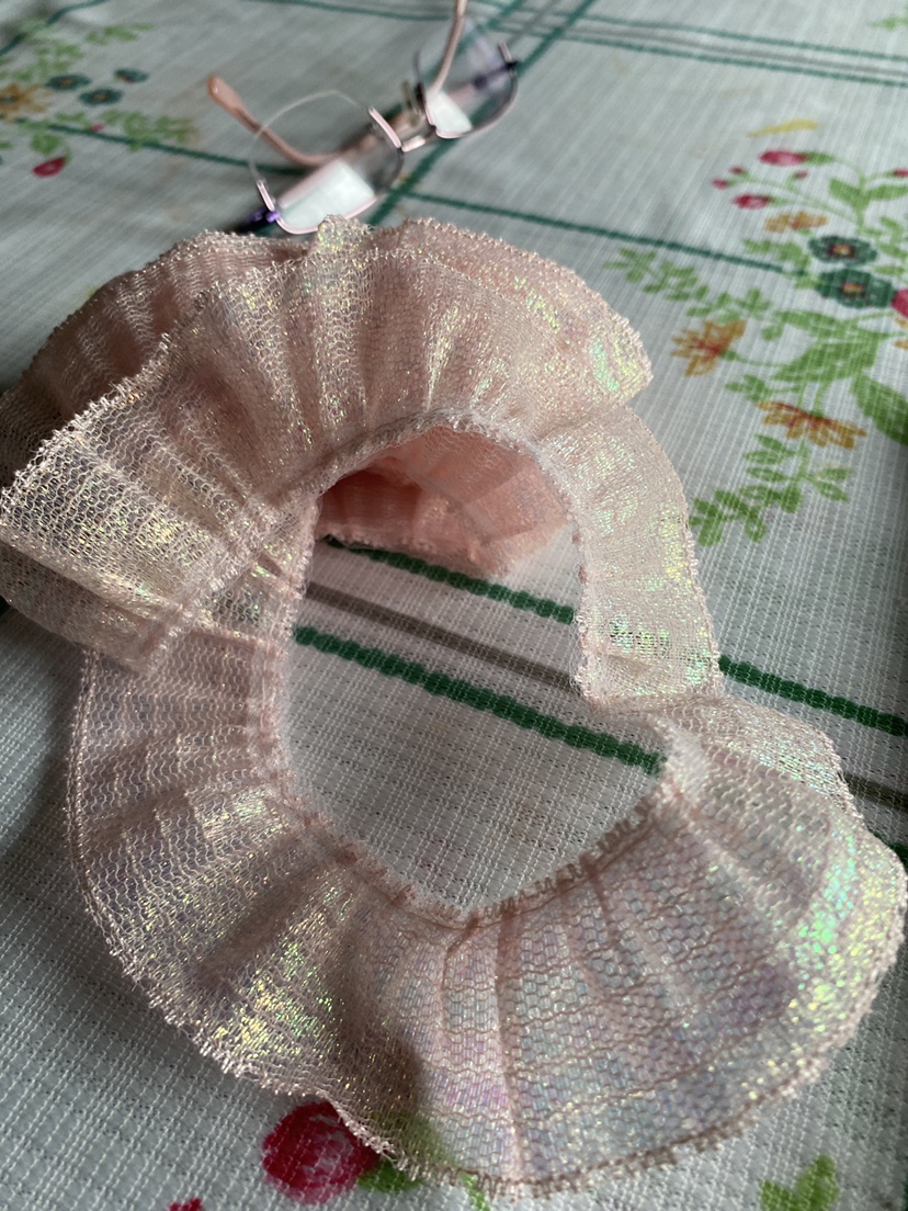 Pink lace net beautiful 🧡 - photo 2