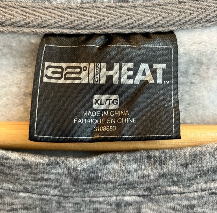 32 Degree HEAT Gray Sweatshirt - Womens image indicator(3)