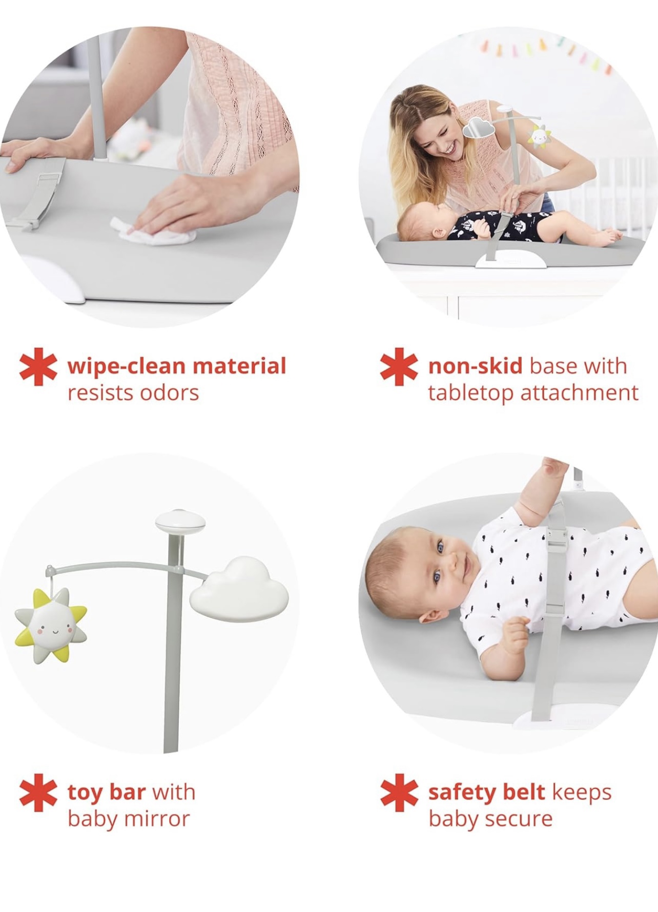 Skip Hop Baby Changing Pad, Nursery Style, Grey - photo 5