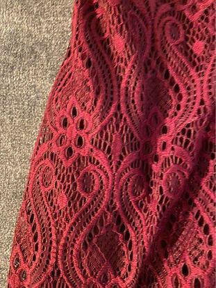Burgundy Le Chateau Dress - photo 2