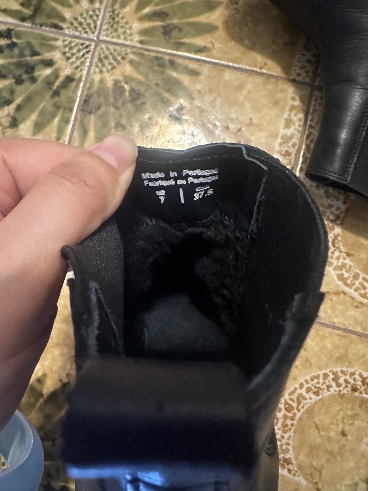 Genuine leather boots image indicator(3)