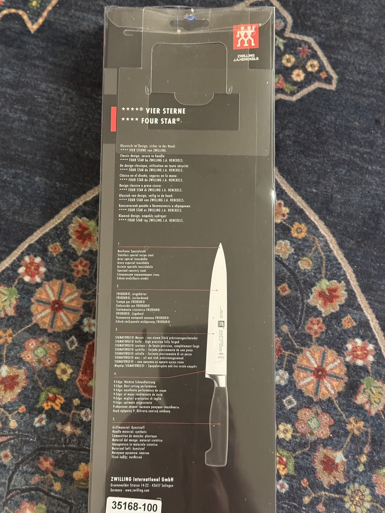 Brand-New ZWILLING 3-piece Knife set - photo 5