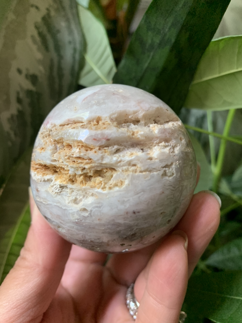 Ocean jasper sphere (a) | crystal image indicator(4)