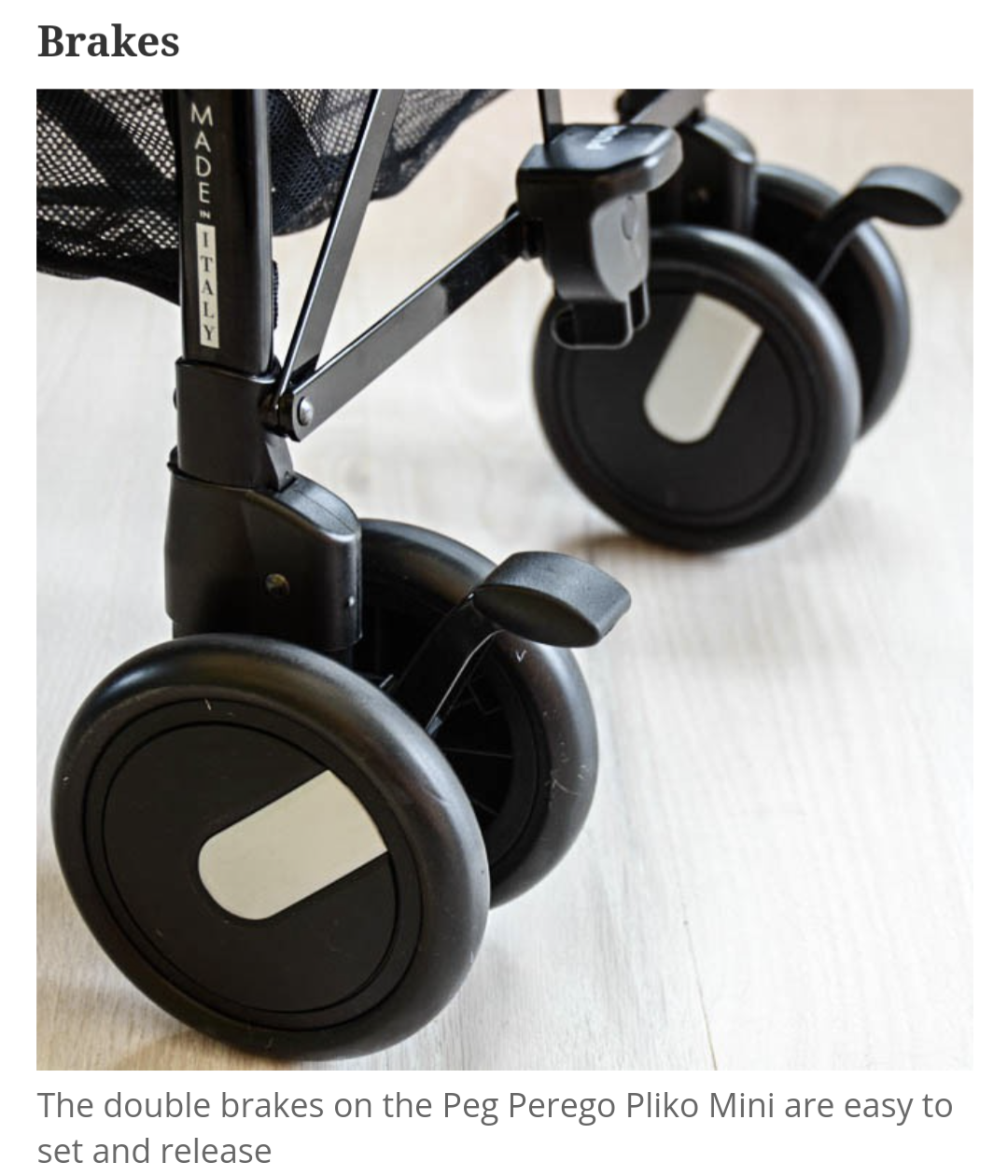 Peg Perego Pliko Mini Umbrella Stroller image indicator(5)