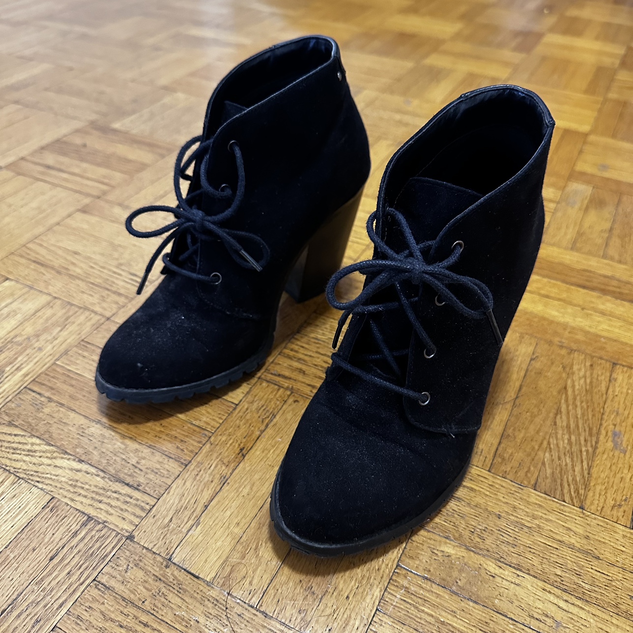 Call it Spring  Black Heeled Booties image indicator(2)