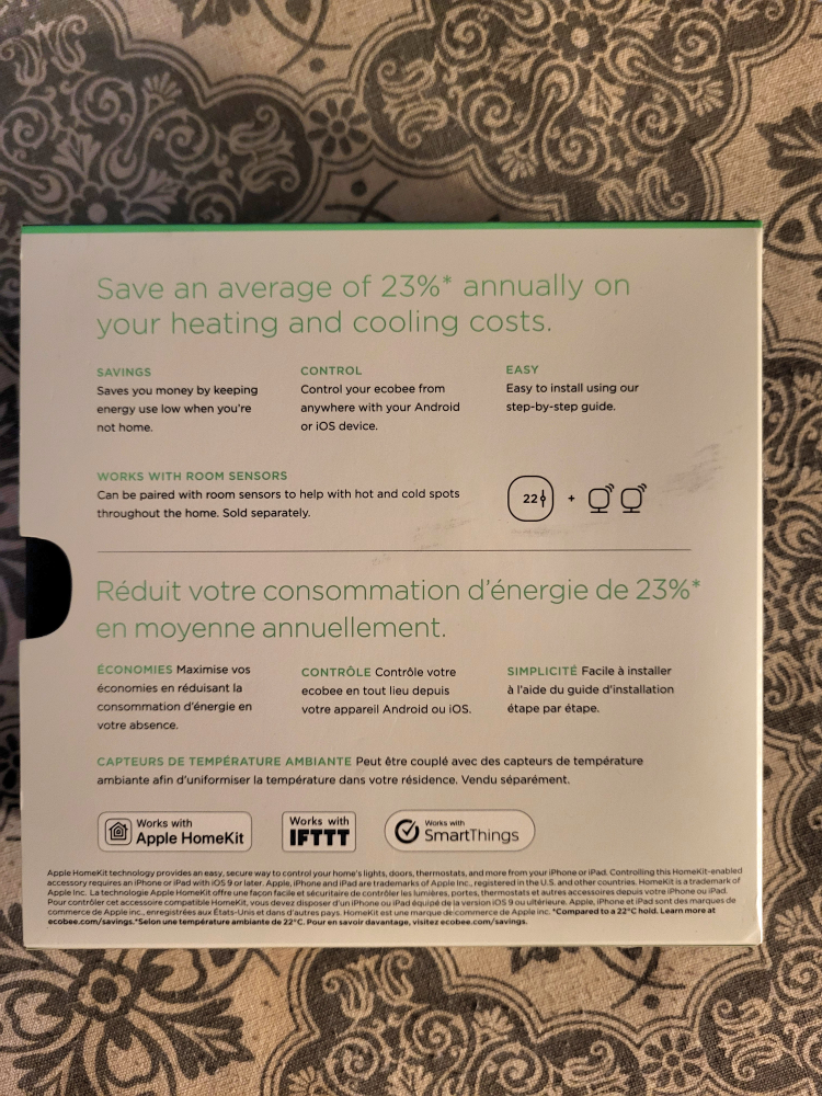 ecobee3 lite thermostat - photo 3