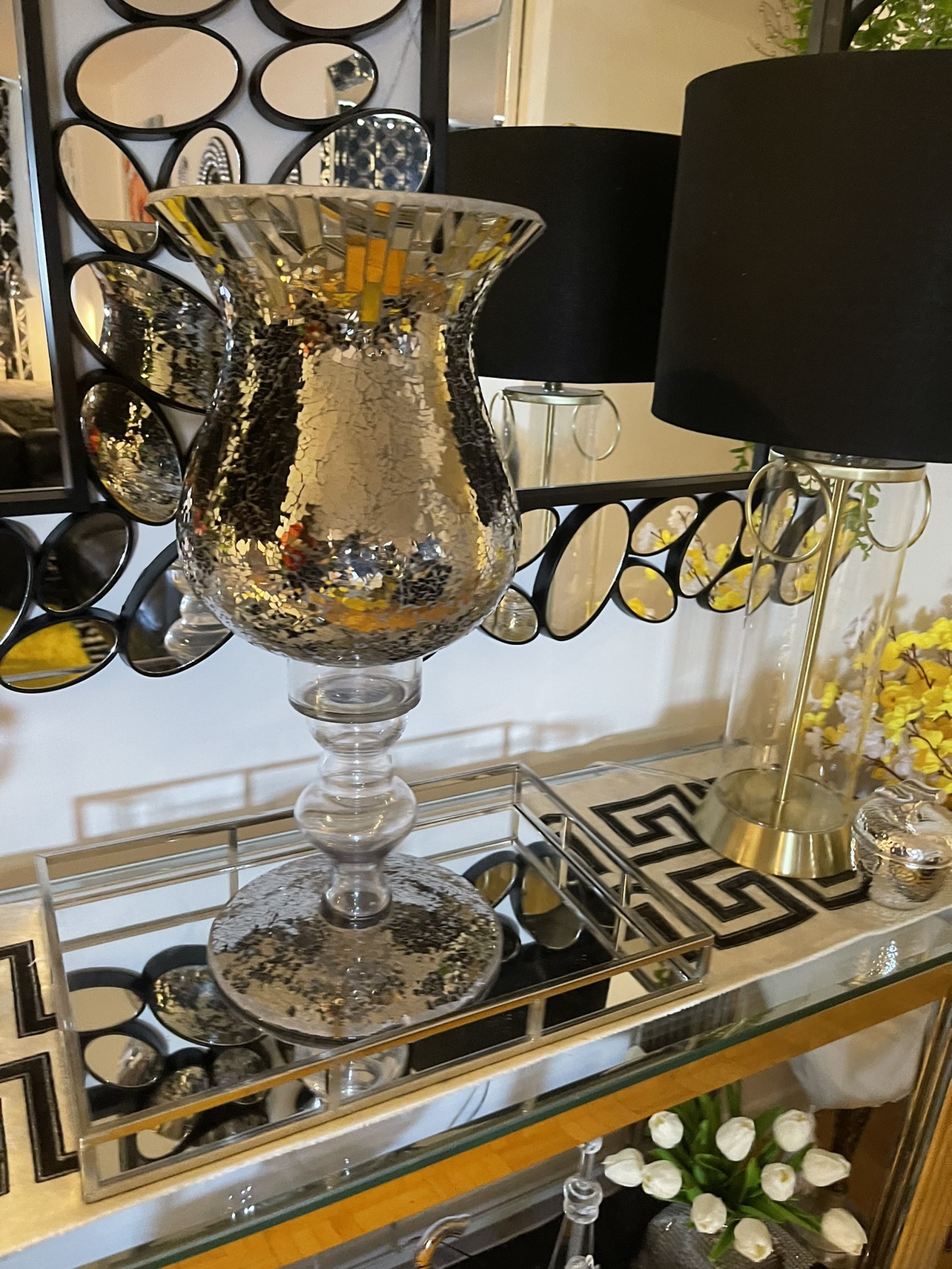 Beautiful tall vase thumbnail