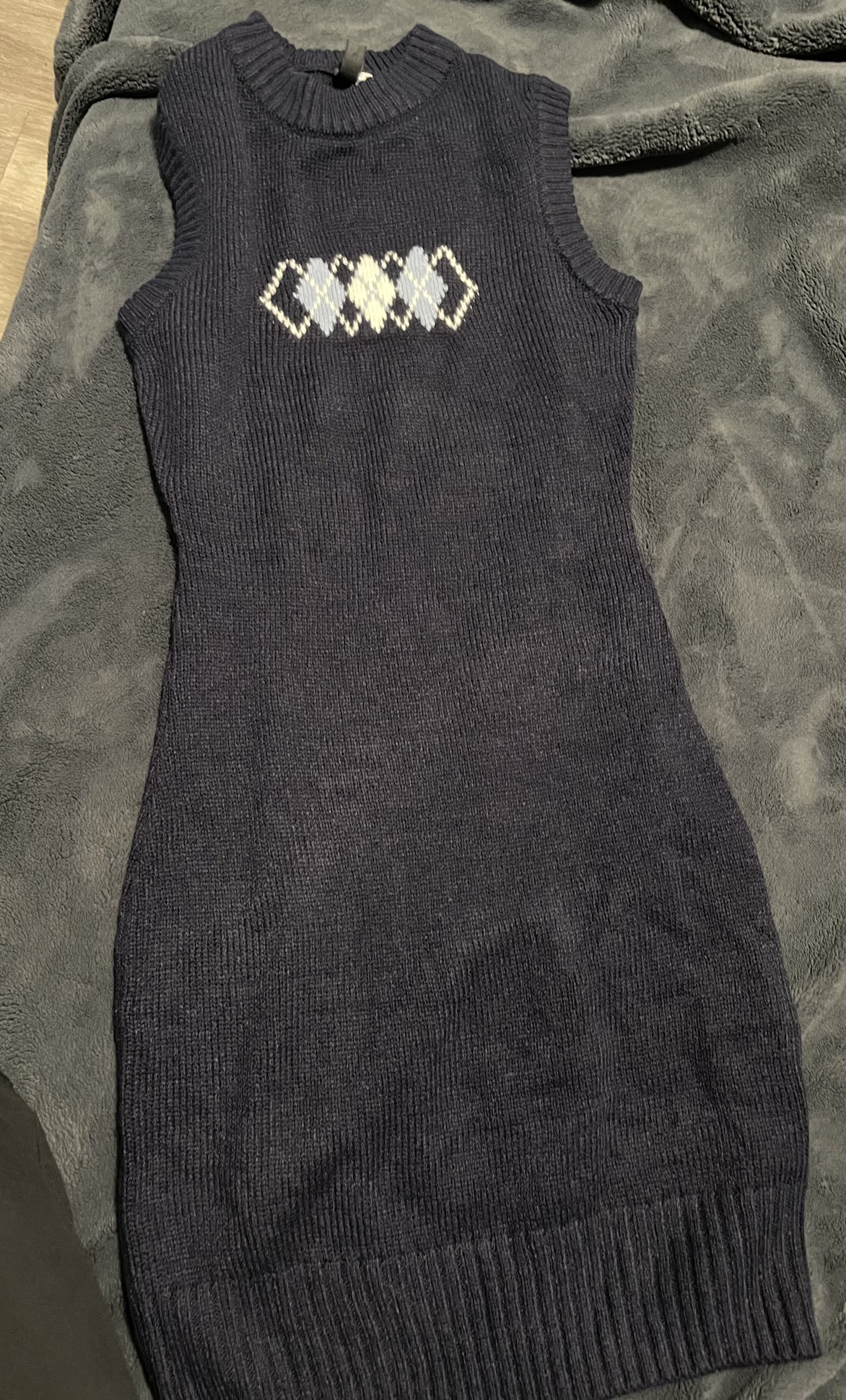 For sale: Cute indigo sweater dress! - photo 3