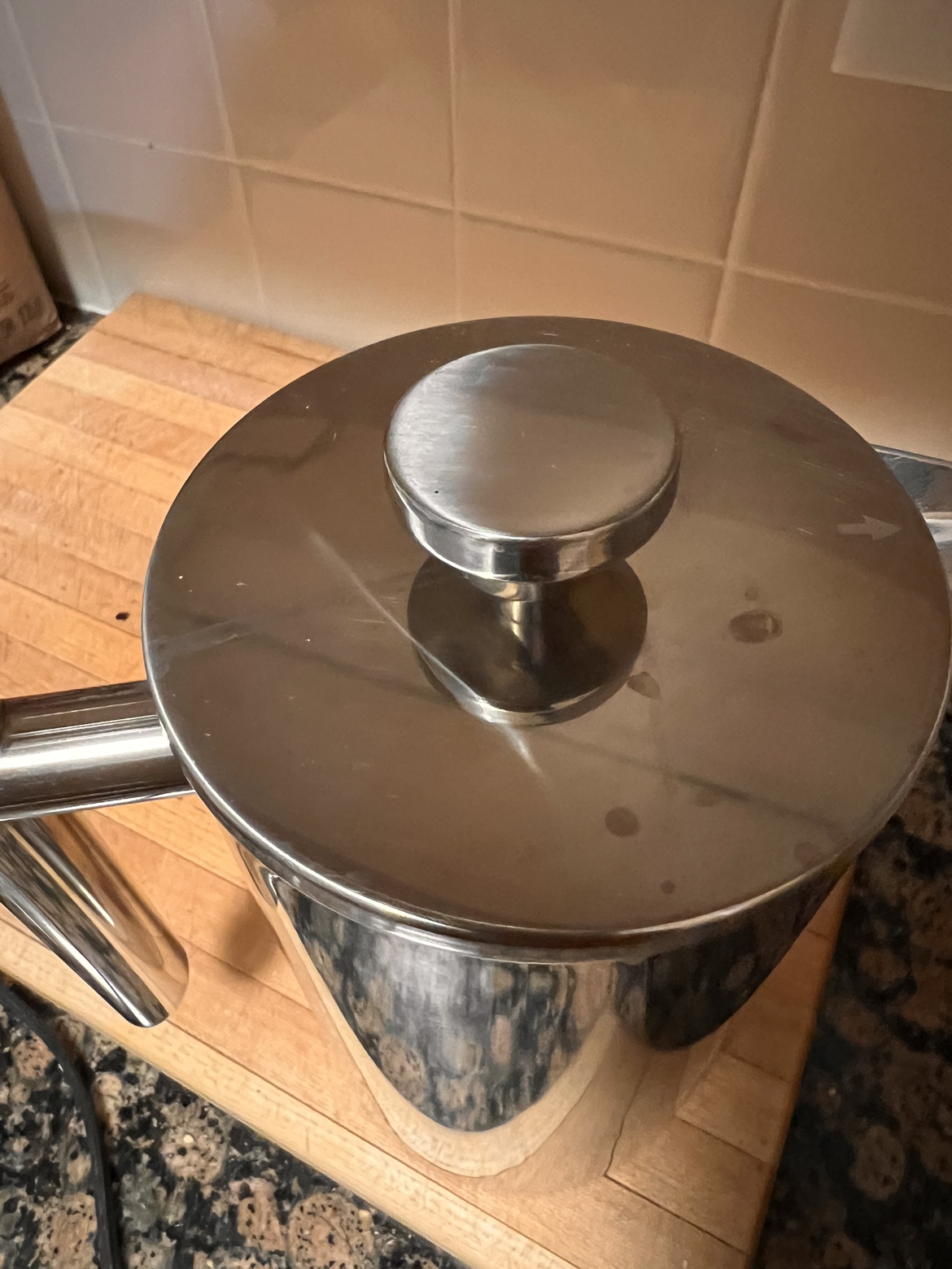 1L Coffee French Press - Stainless Steel - photo 3