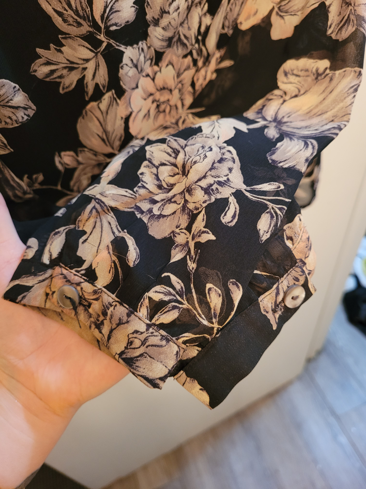 Gorgeous floral blouse image indicator(4)