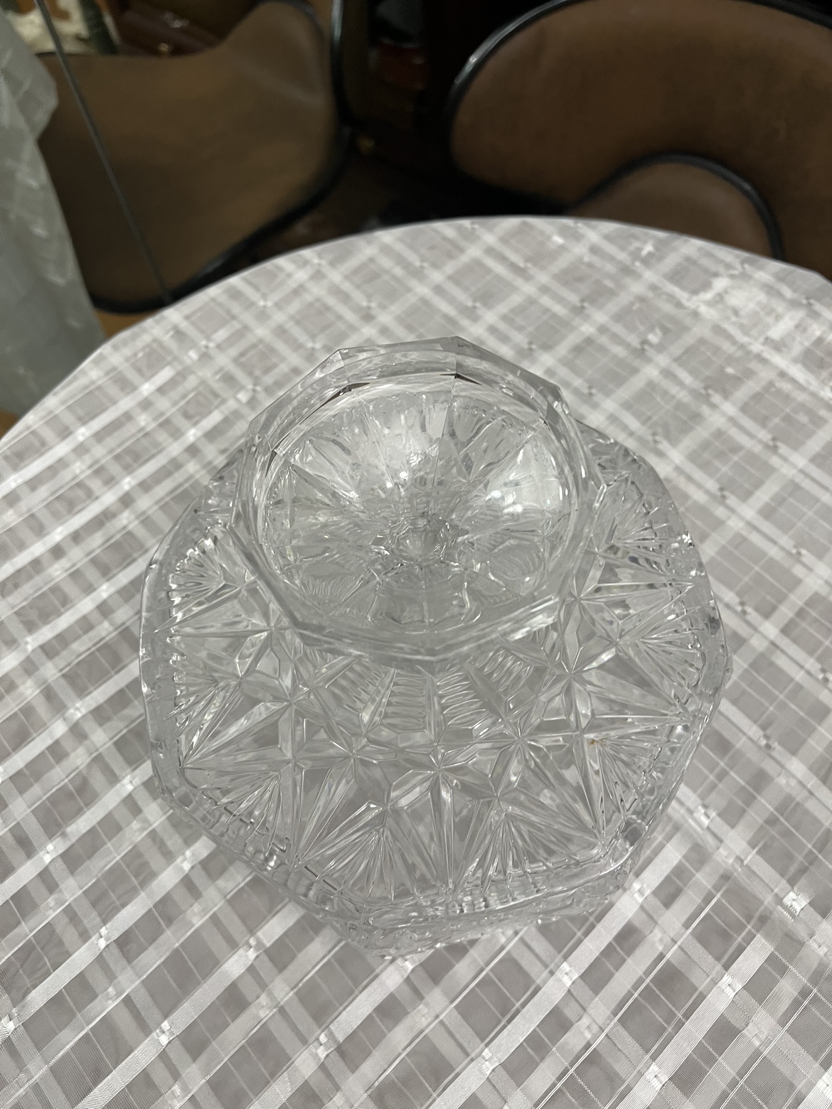 Glass cut bowl pedestal image indicator(5)