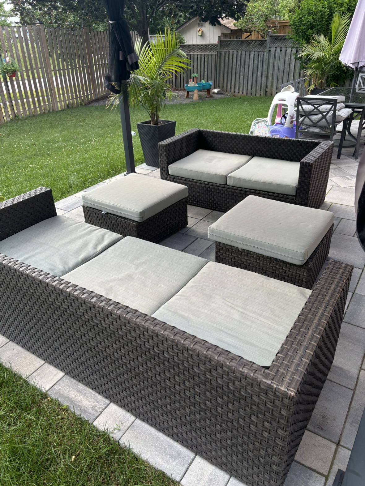 4 piece patio set