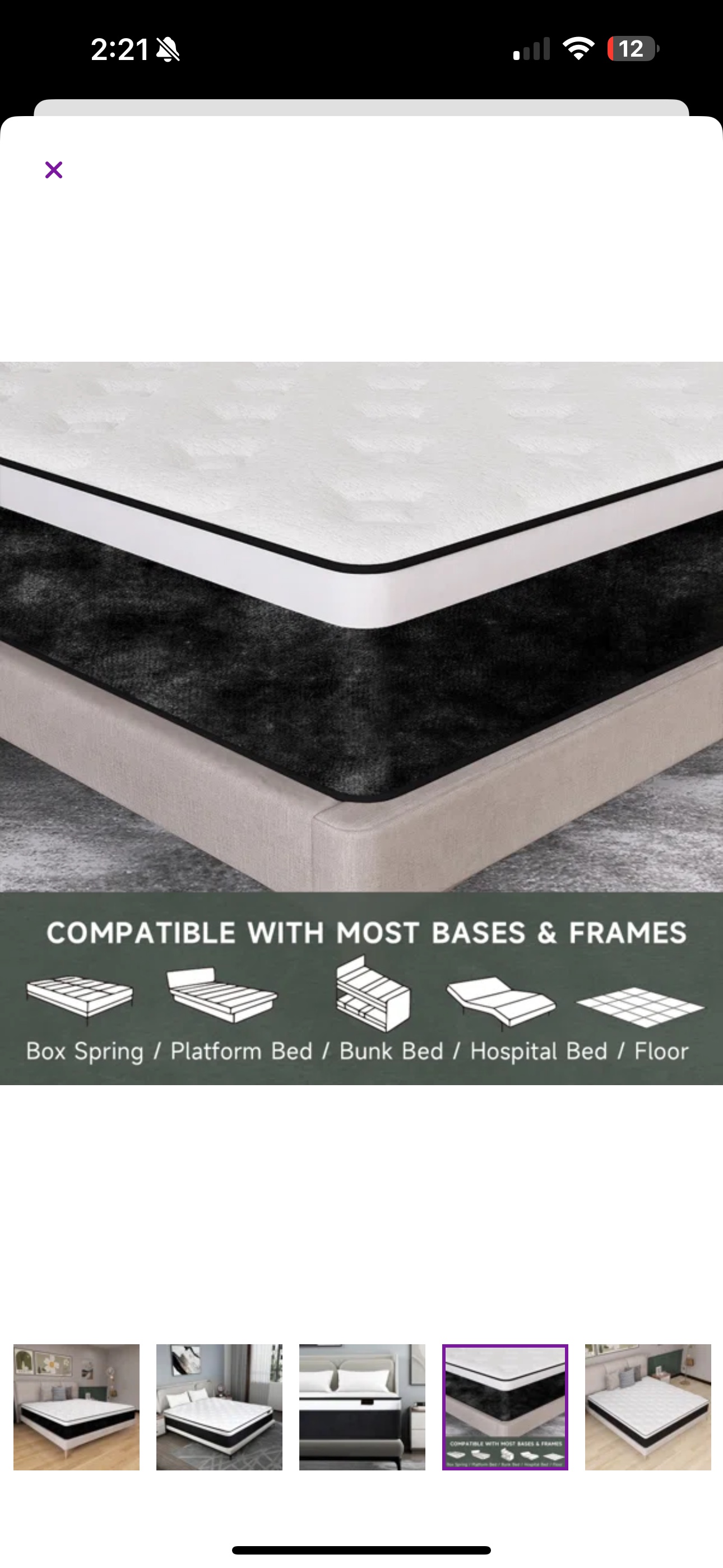 Mattress, queen size - photo 3