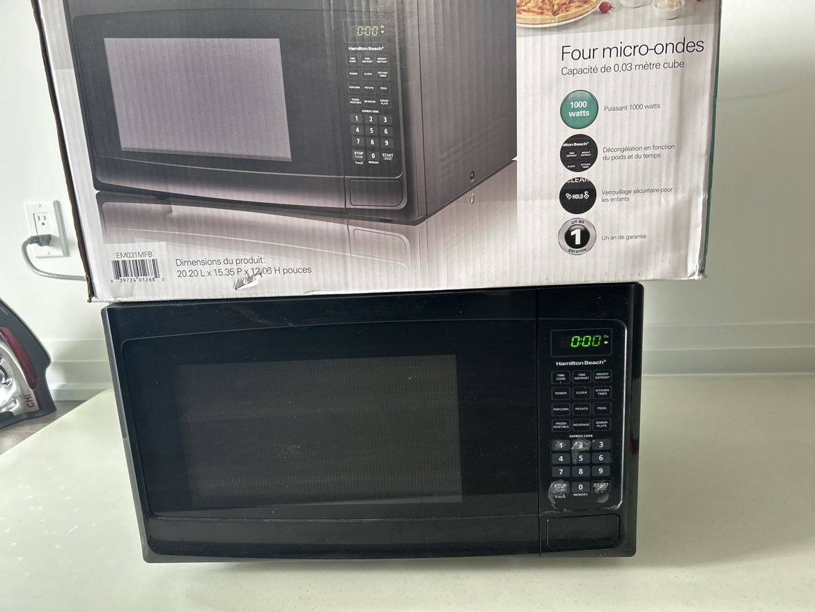 Hamilton Beach Microwave 1.1 cu.ft capacity - photo 5
