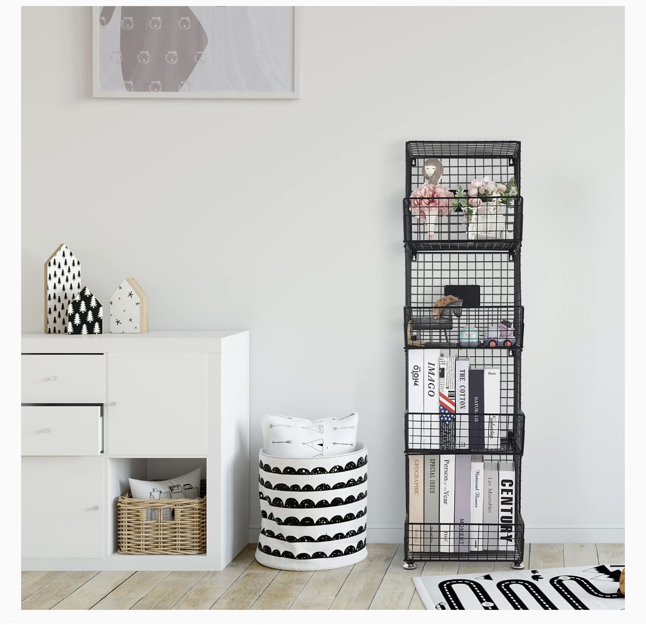 Standing wired basket organizer - photo 3