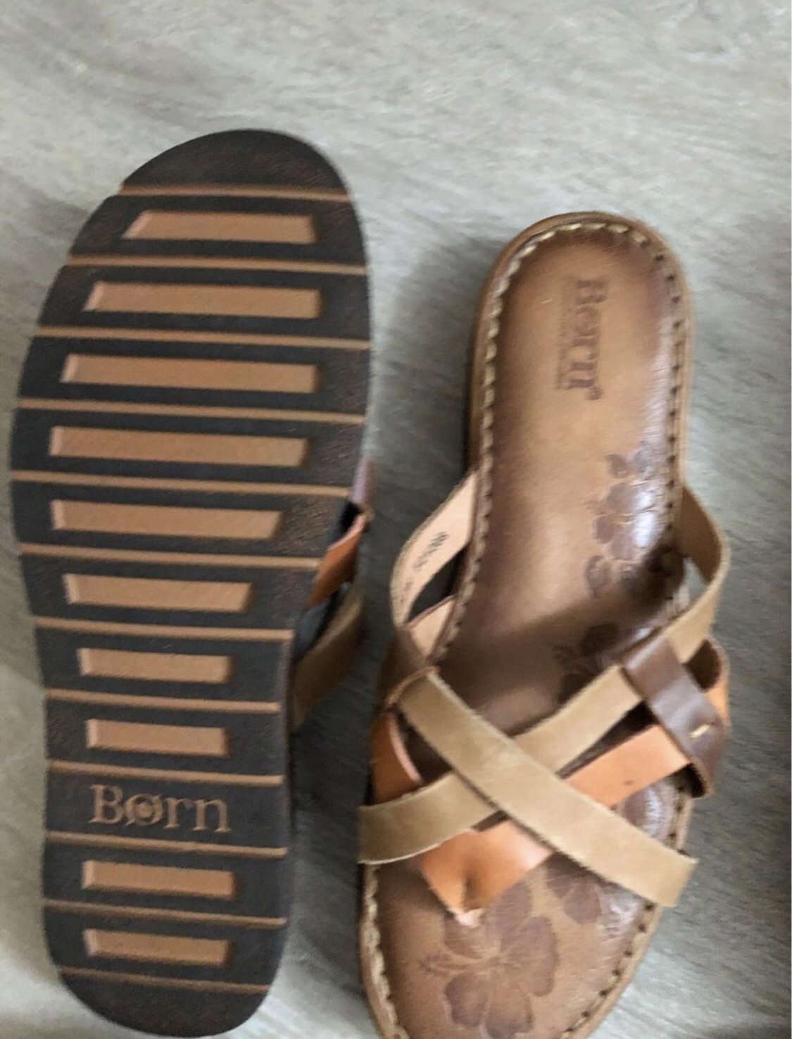 NEW "Born" Leather Sandal image indicator(6)