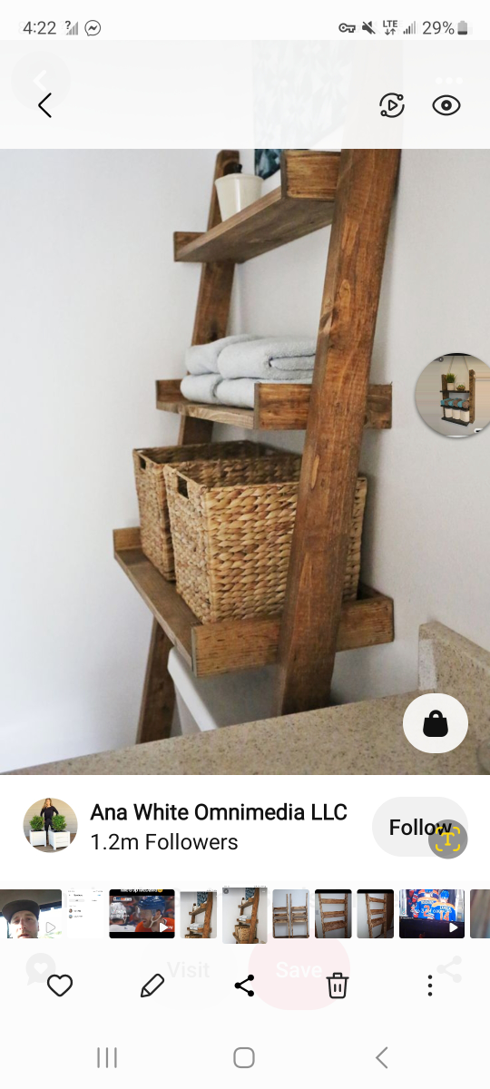 over toilet storage