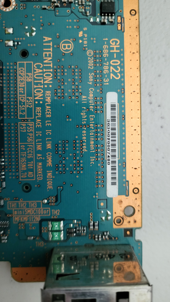 ps2 motherboard and power supply untested image indicator(2)