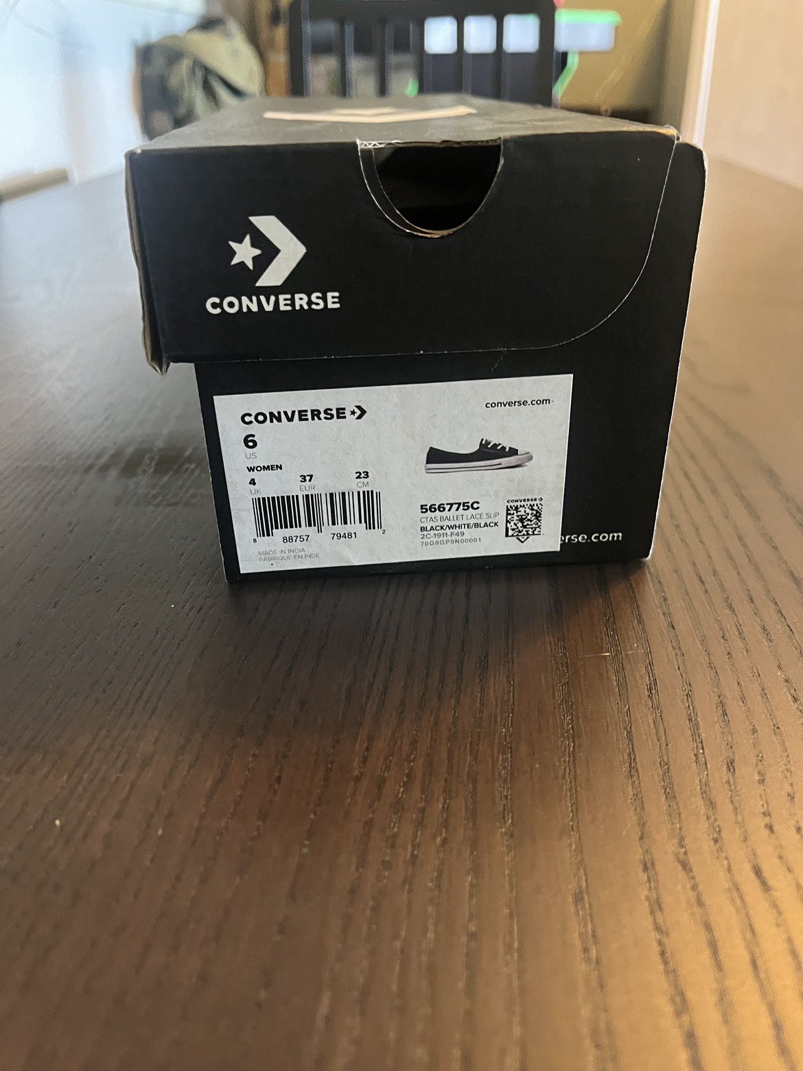 Brand new ladies Converse Ballet Flat - size 6 - photo 3