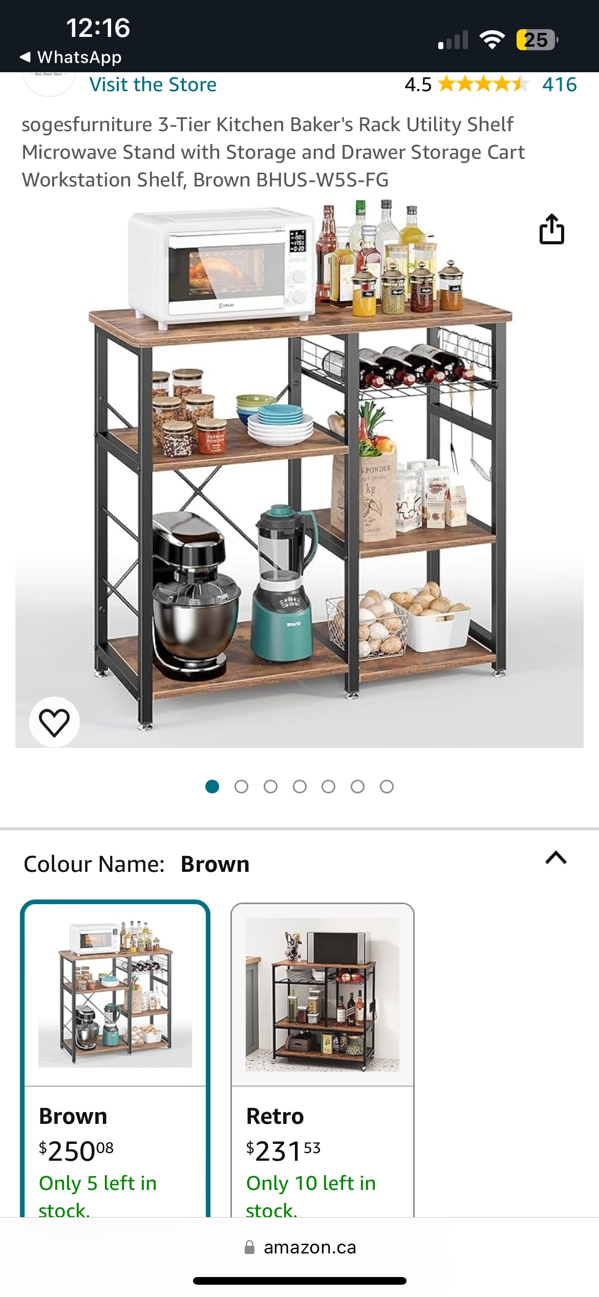 Microwave table