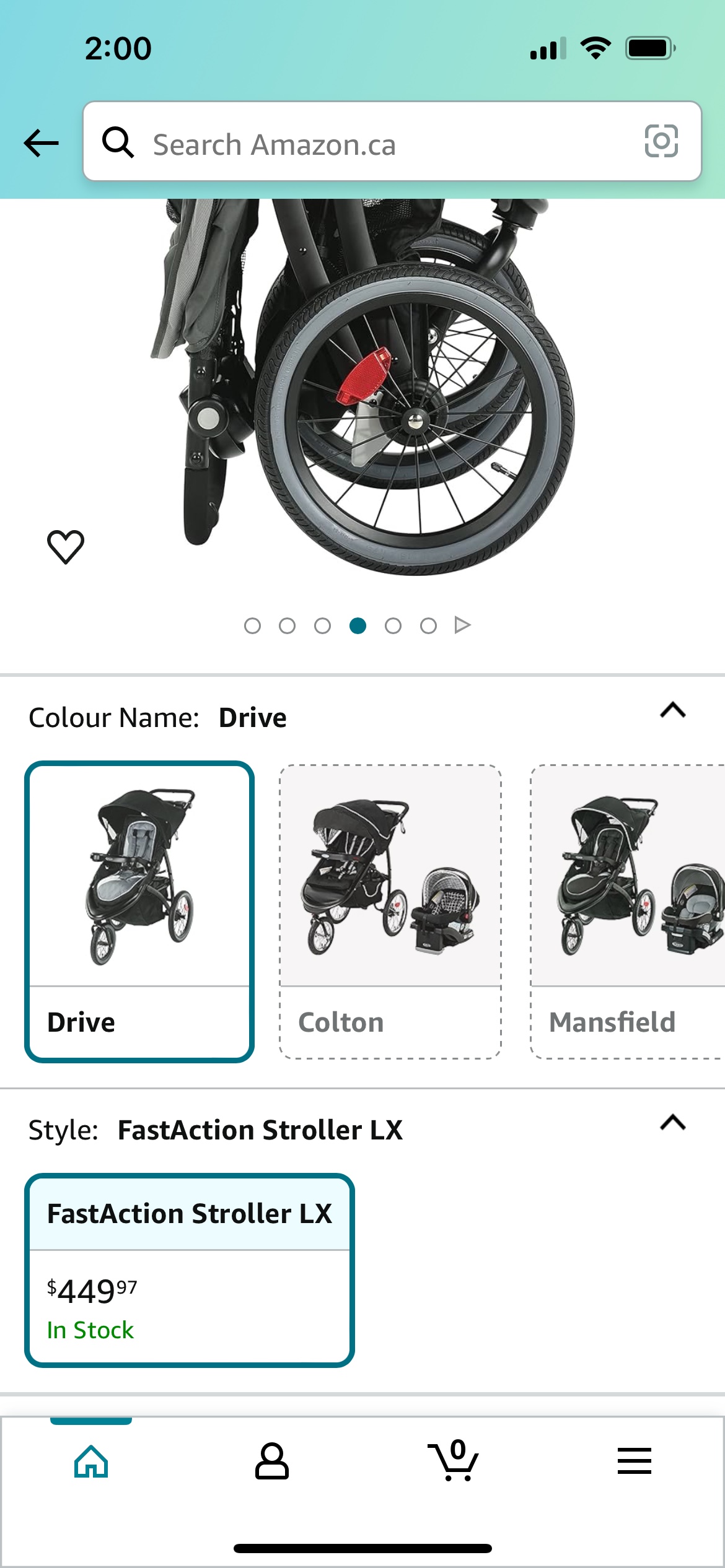 Graco stroller jogger - like new image indicator(3)