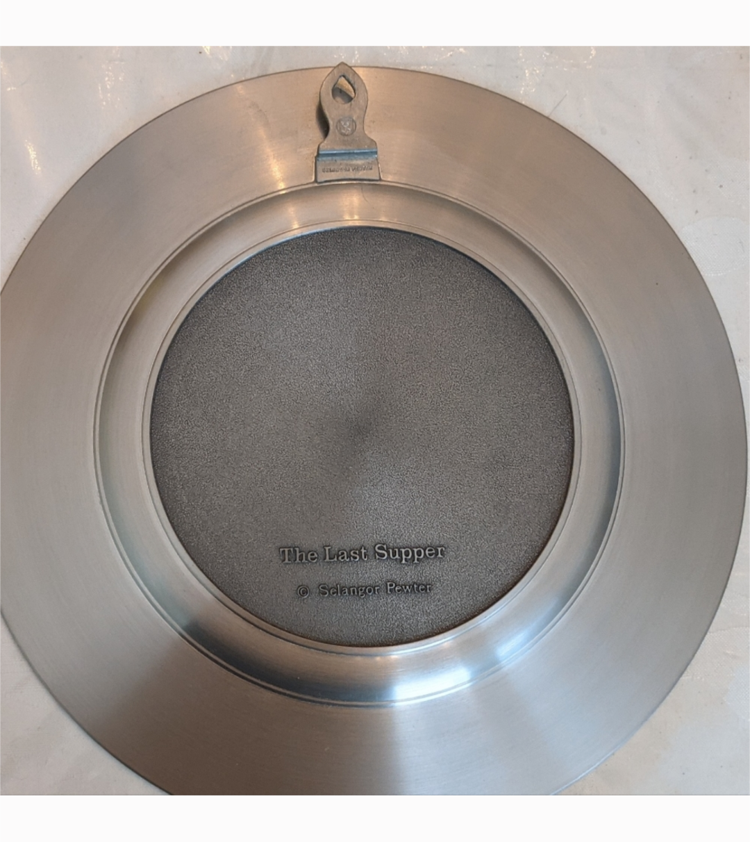 Pewter Collectable Plate of "The Last Supper" image indicator(3)