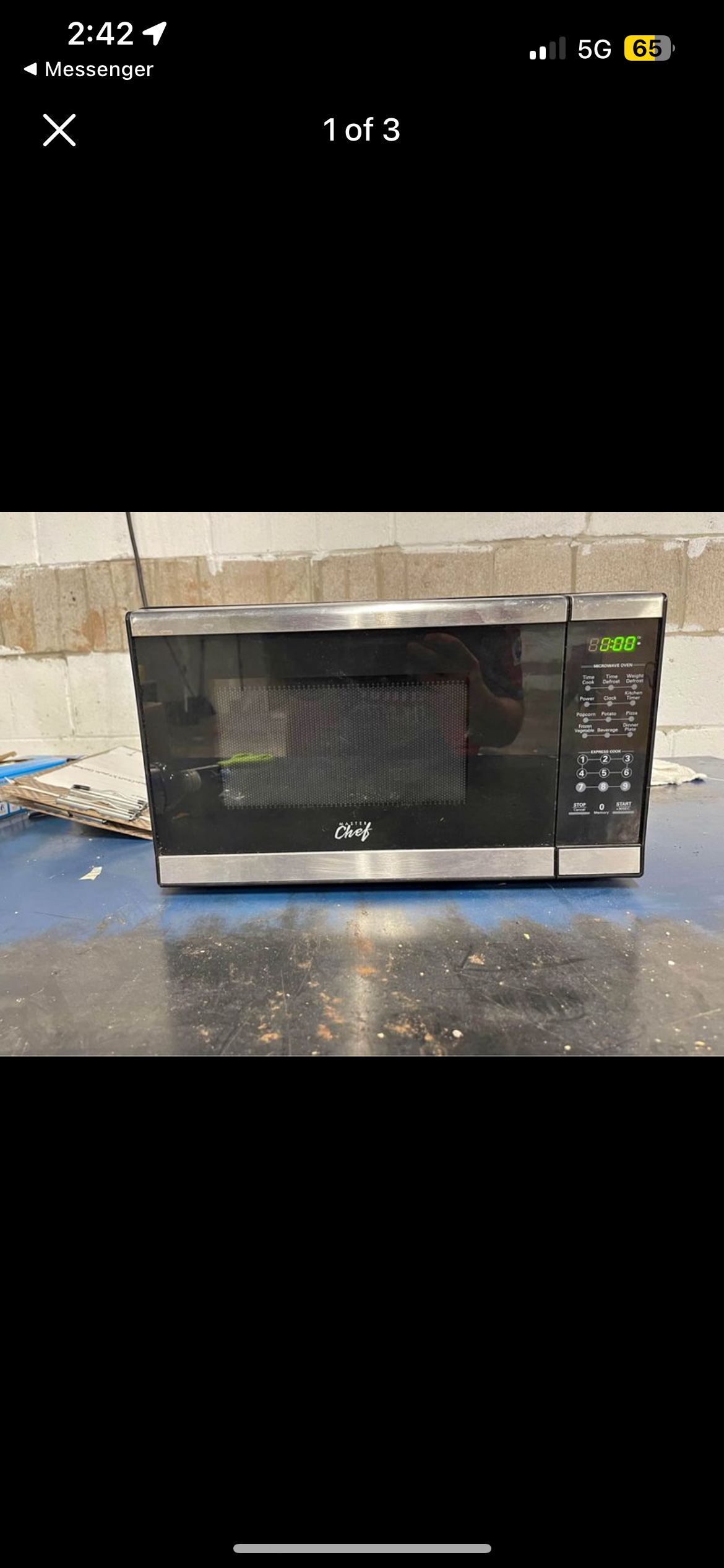 Chef microwave