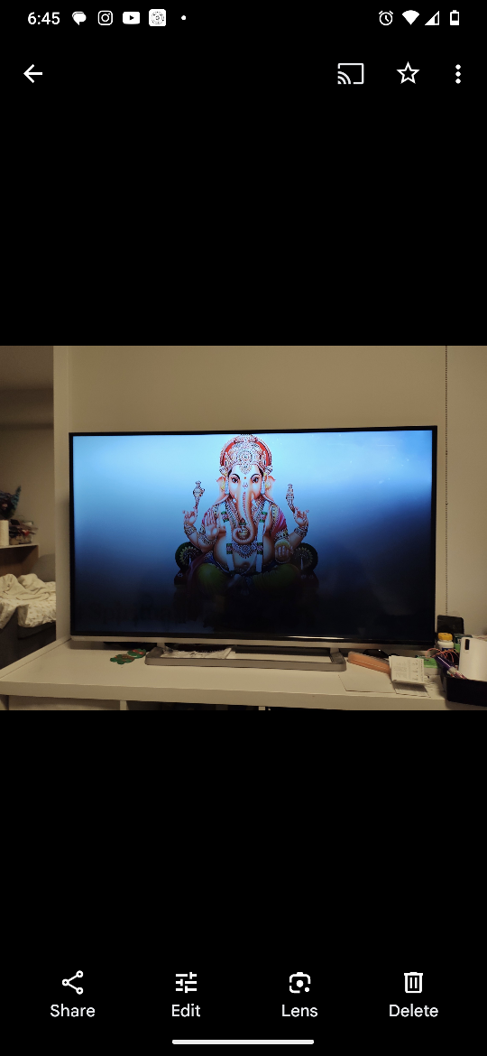 Smart TV Toshiba image indicator(2)