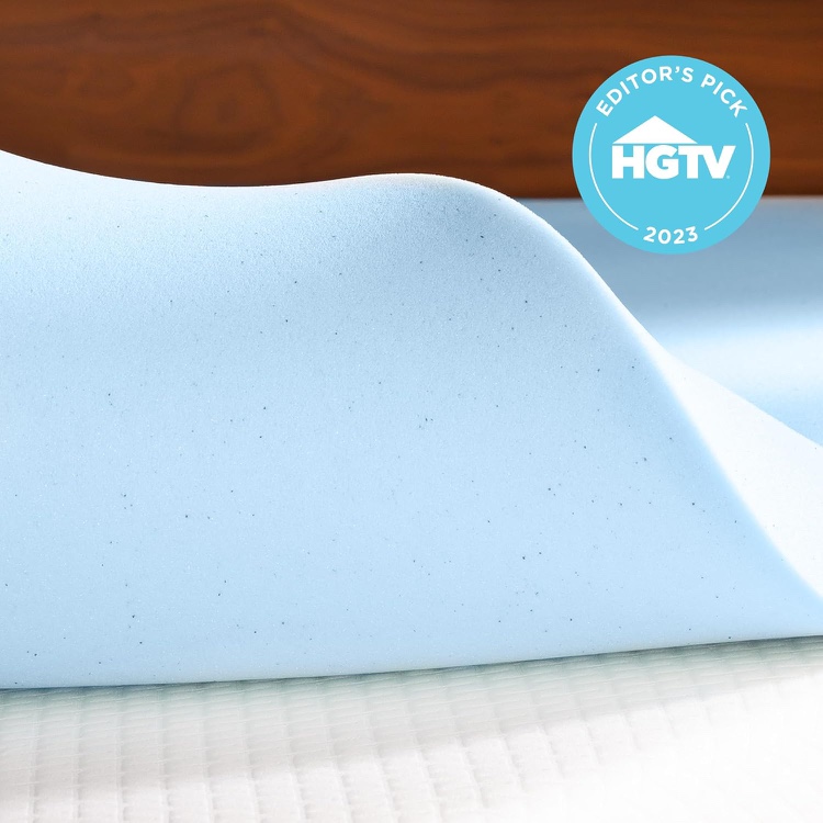 Linenspa 3 Inch Memory Foam Mattress Topper - photo 3