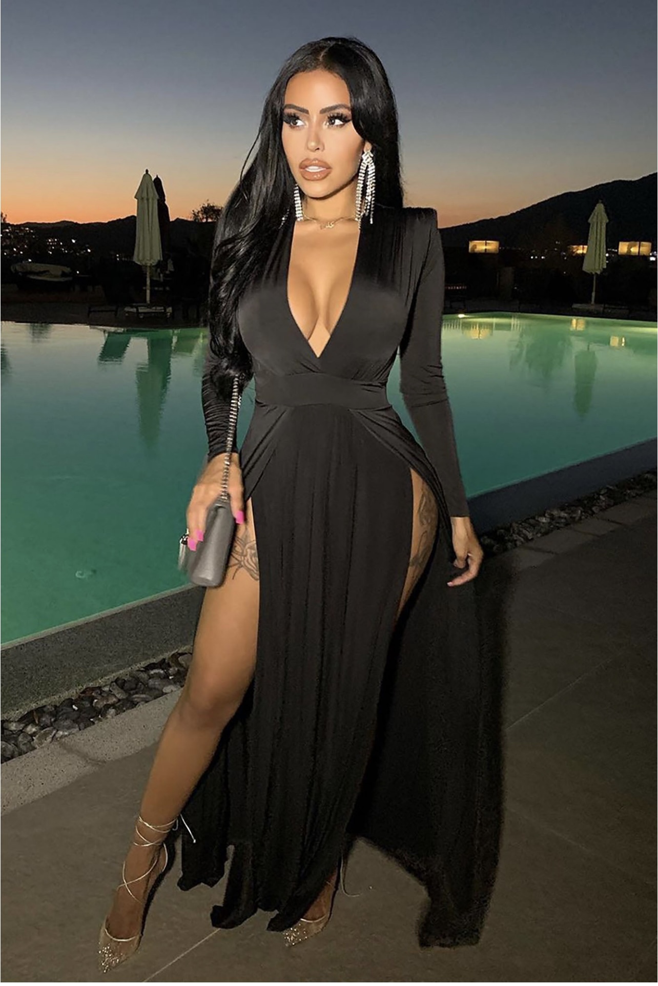 Spree Dress-Black thumbnail