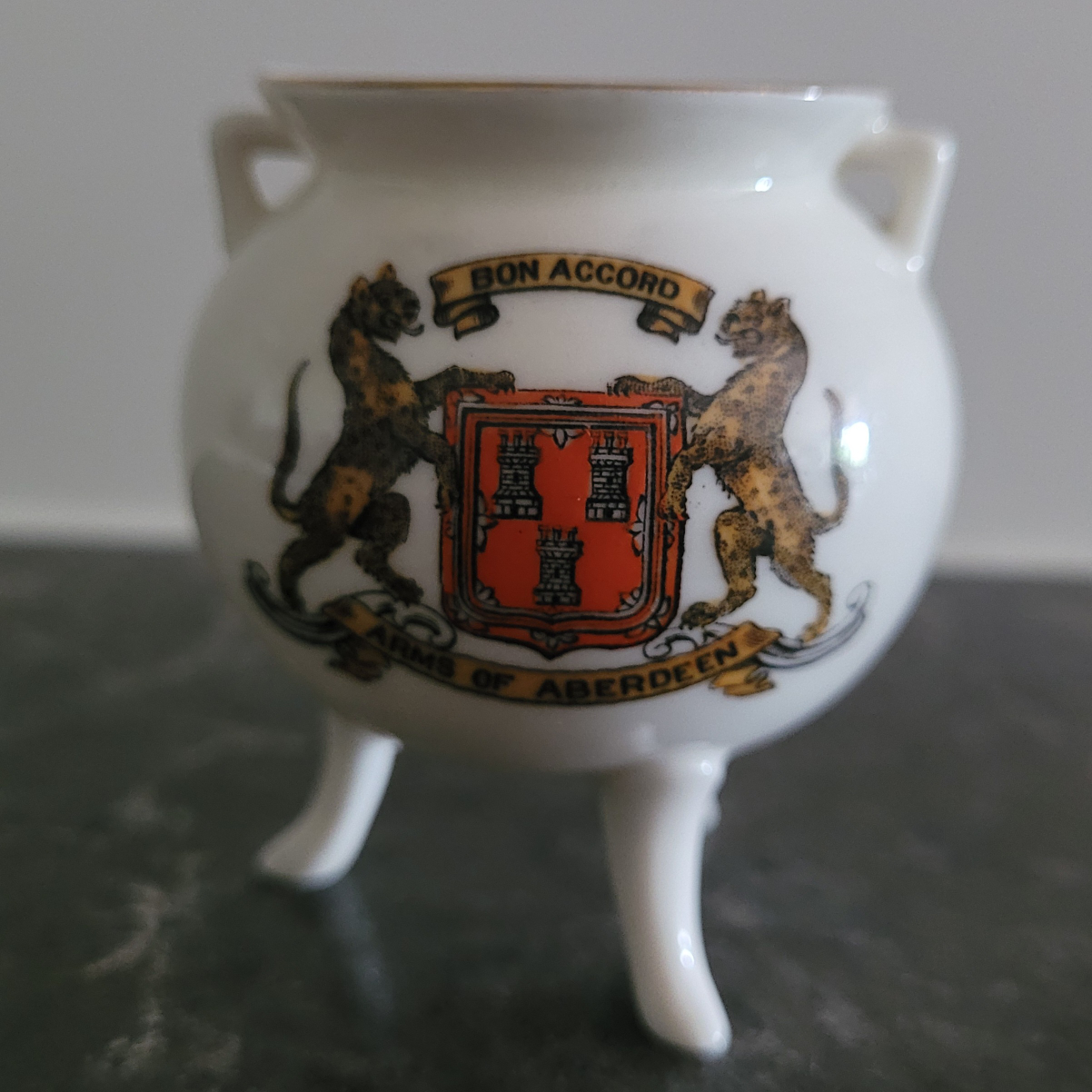 W. H. Goss crested china - City of Aberdeen