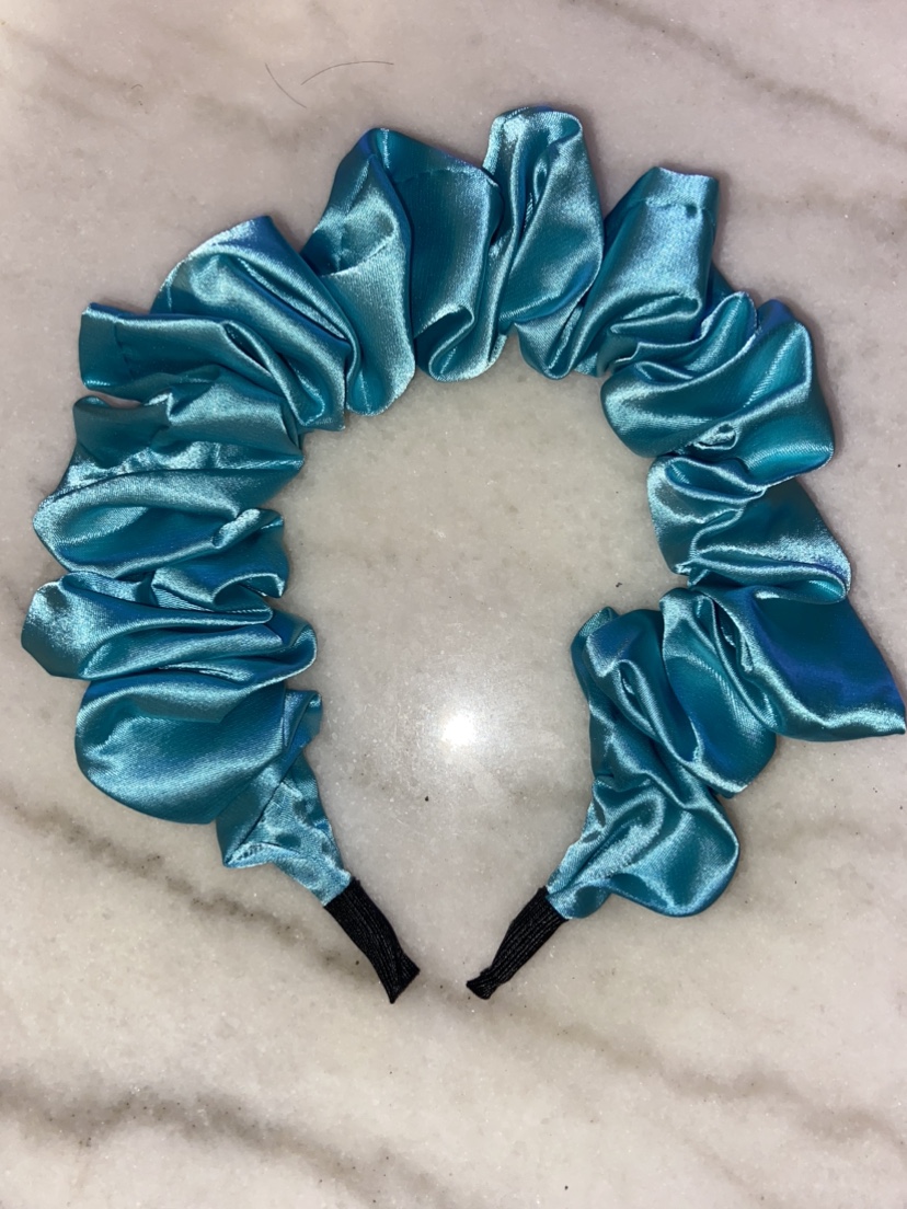 Cute scrunch satin headbands - photo 2