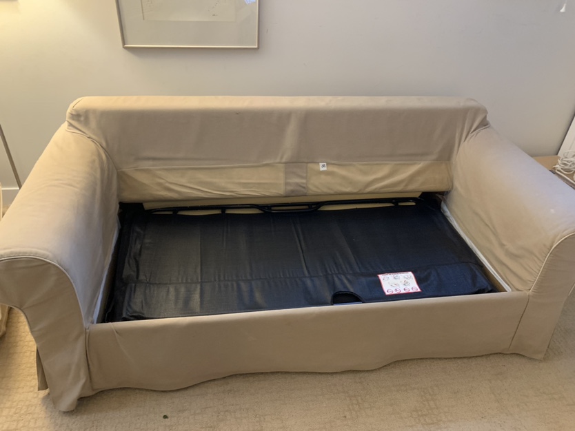 IKEA Ektorp Sofabed with 2 new covers included image indicator(3)