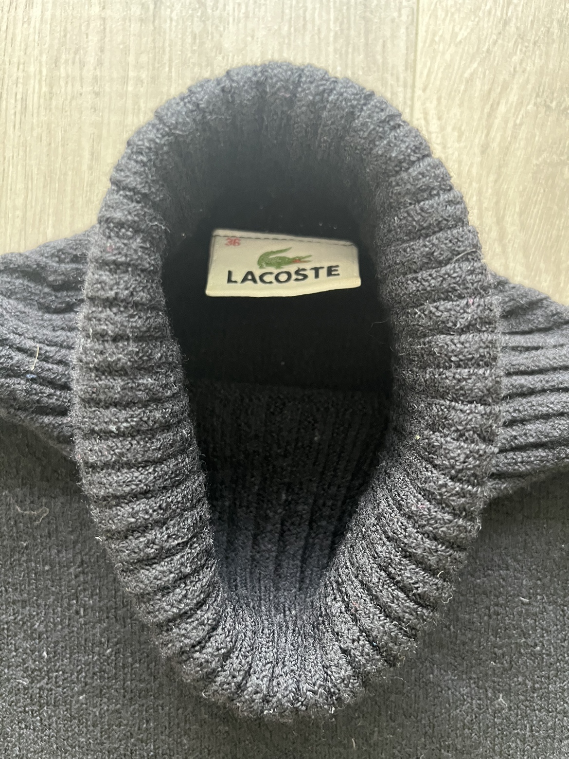 Lacoste Turtleneck Wool Sweater XS/ S - photo 4