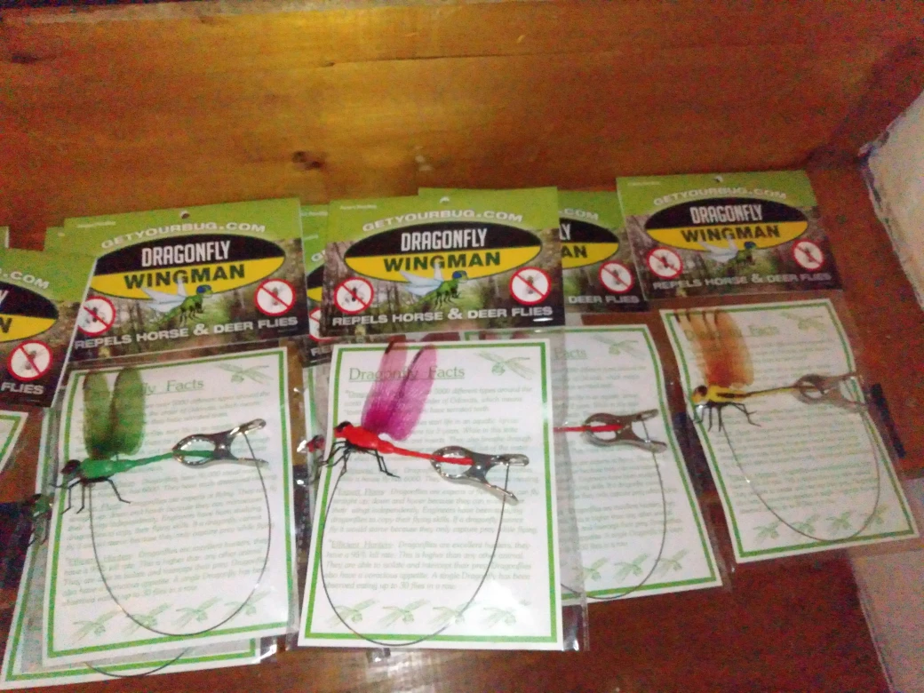 dragonfly wingman horse and deer fly repellant - photo 2