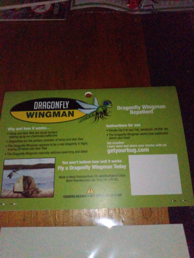 dragonfly wingman horse and deer fly repellant - photo 4