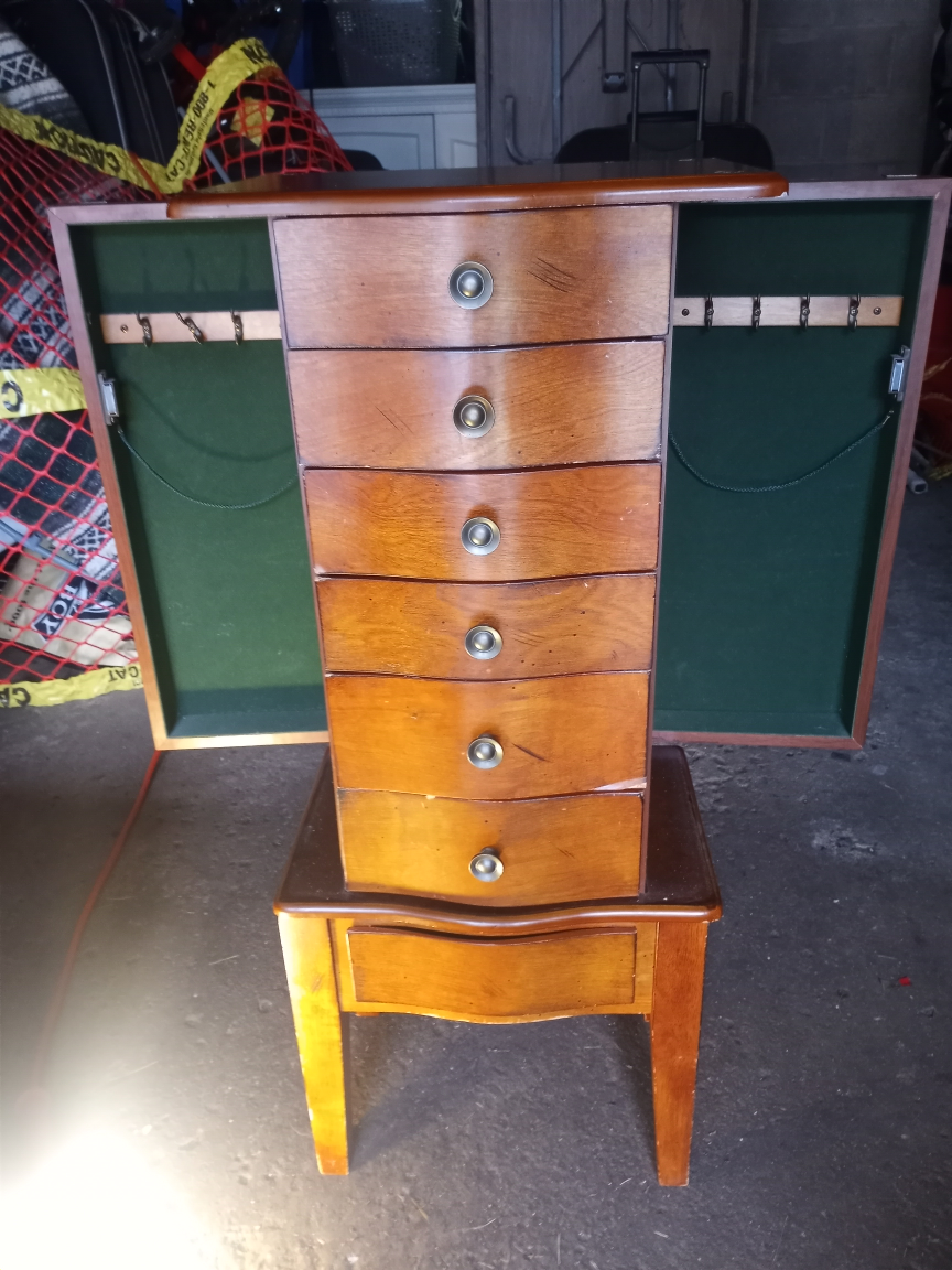 powel jewelry chest