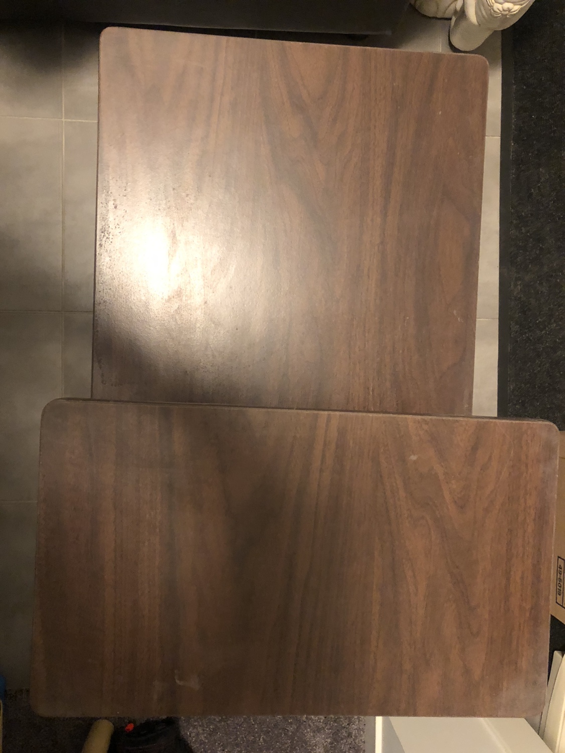 ** 2 Tiered Wooden End Table or Night Stand** - photo 2