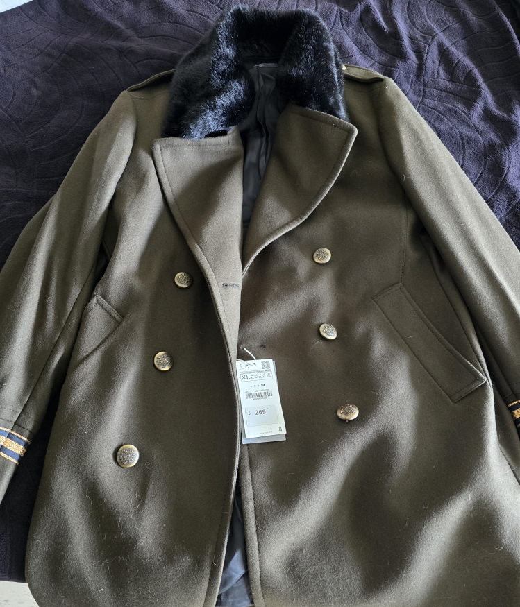 long luxury jacket (new)