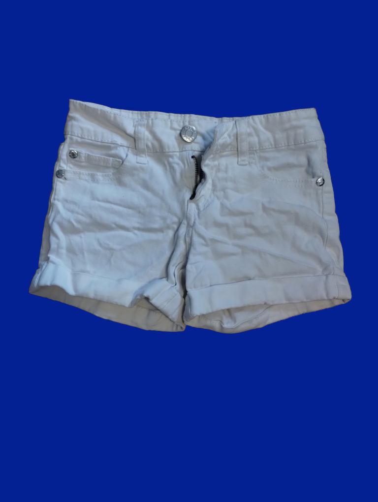 White shorts for female kids