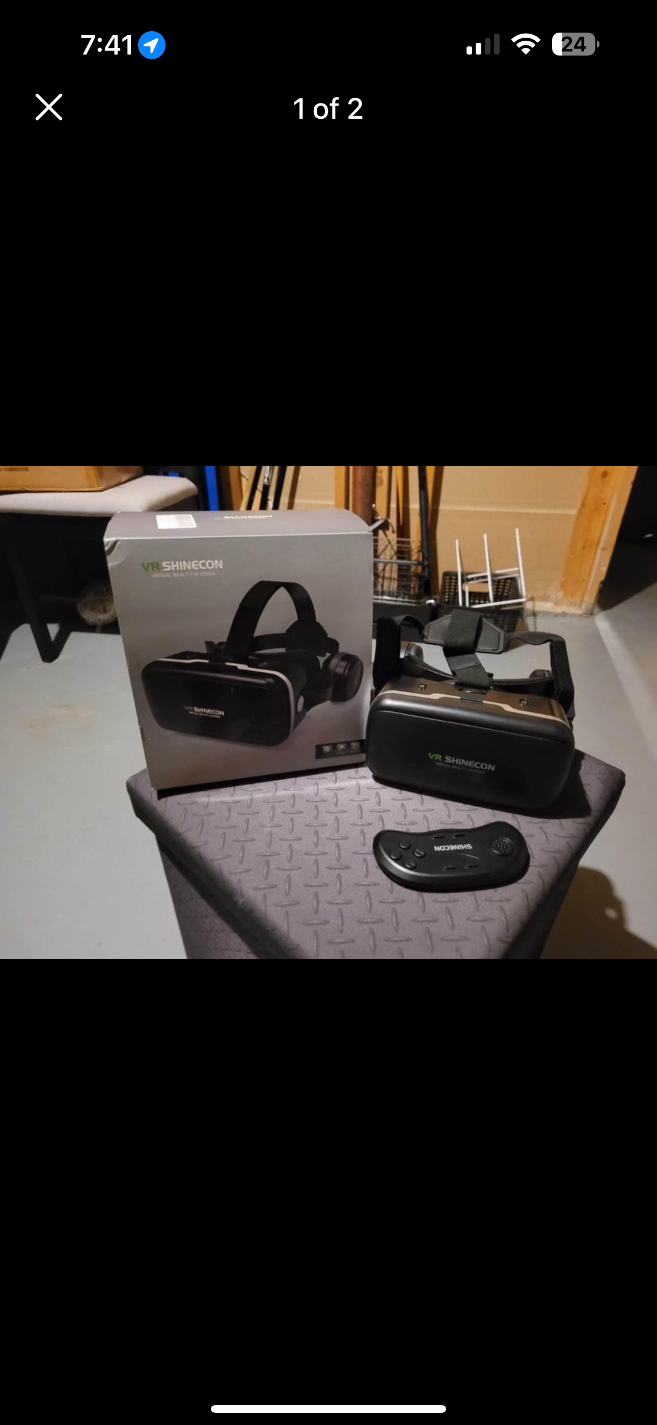 Cellphone VR head set