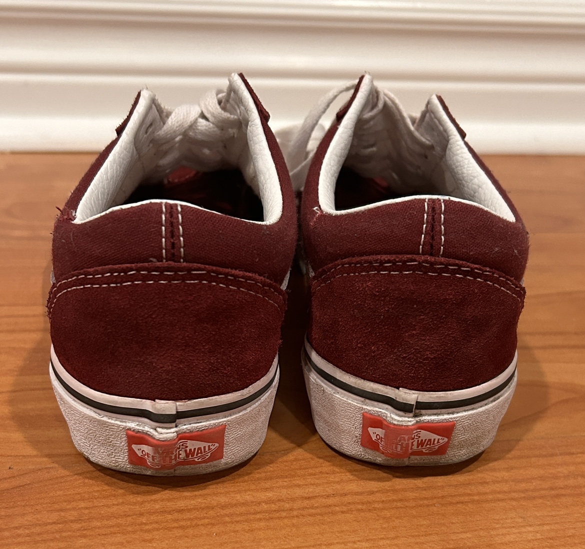 Dark Red Vans Size 7 Men/8.5 Women (39 EUR) - photo 5